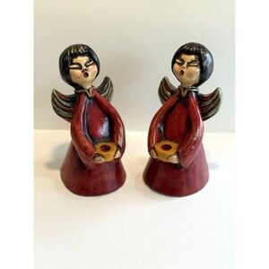 Vintage Bozner Angel Candle Holder Christmas Angel Bolzano Bozen Italy Thun